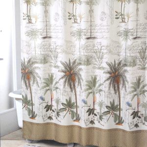 Avanti 72x72 Colony Palm Shower Curtain