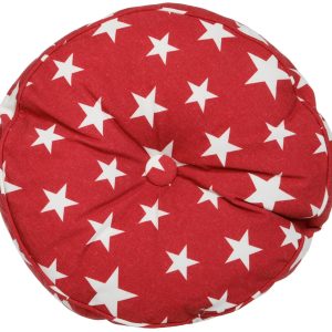 Lush 16 in Glory Stars Round Decorative Pillow