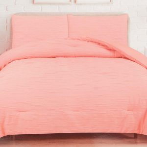 Coastal Home 3 Pc Dryden Pleated Comforter Set