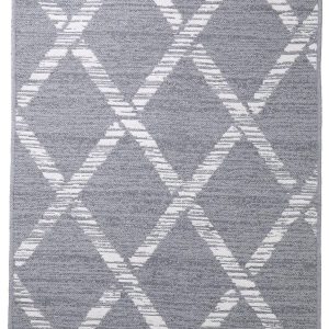 Nourison 27x45 Grey Accent Rug