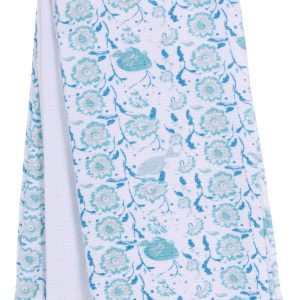 Patina Vie 3 Pk Botanical Fish Kitchen Towels