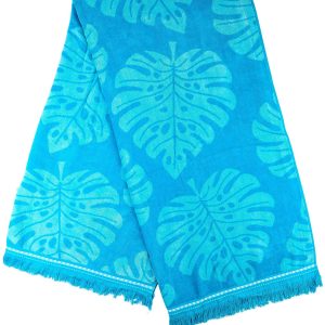 Coastal Home 36x68 Tropical Fringe Beach Towel