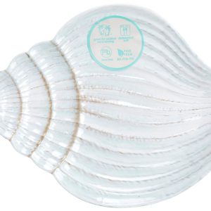 Coastal Home 12x9 Conch Tray