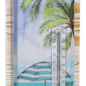 JD Yeatts Beach Scene Thermometer