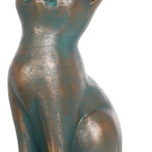Sagebrook Home Cat Garden Statue