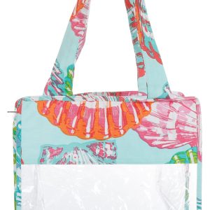 Beach Combers Outdoor Clear Shell Stadium Tote Bag