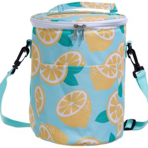Safdie 7x9.5 Lemon Print Cooler Bag