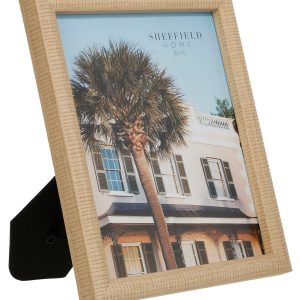 Sheffield Home 8x10 Rattan Picture Frame