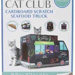 American Cat Club Cardboard Scratch House Food Truck