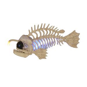 Brighten the Season Halloween 16in. LED Fish Skeleton