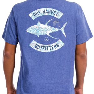Guy Harvey Mens Graphic Short Sleeve Tee