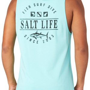 Salt Life Mens Sea To Sea Tank Top