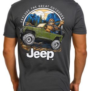 Jeep Men's Sasquatch Graphic T-Shirt