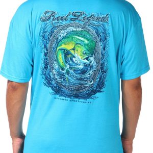 Reel Legends Men's Ocean Mahi T-Shirt