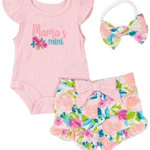 Baby Essentials Toddler Girls 3 pc Mama's Mini Set