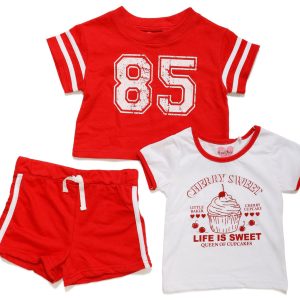Freestyle Toddler Girls 3 Pc Short Set