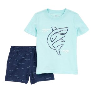 Carters Baby Boys 2 Pc Shorts Set
