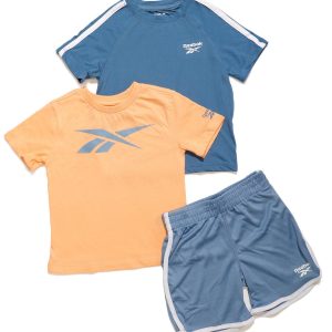 Reebok Toddler Boys 3 Pc T-Shirts and Short Set
