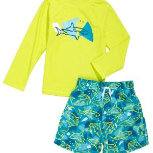 Floatmini Toddler Boys 2 Pc Swim Shorts Set