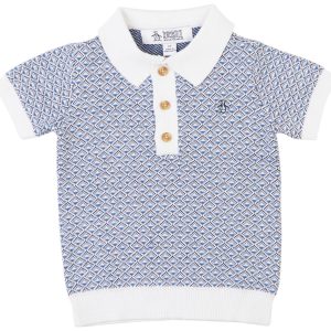 Little Boys Original Penguin Preppy Polo Short Sleeve