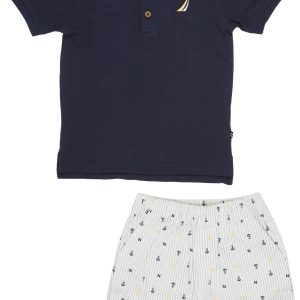 Nautica Toddler Boys 2 Pc  Shorts Set