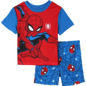 Marvel Toddler Boys 2 Pc Spider-Man Pajama Set