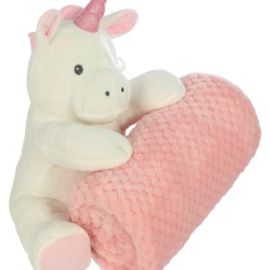 Bon Bebe 2 Pc Unicorn Plush Toy Set