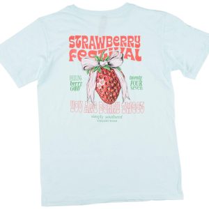 Simply Southern Big Girls Strawberry Tee