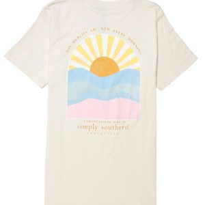 Simply Southern Big Girls Sunrise Graphic Tee