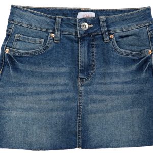 YMI Big Girls Basic Denim Skort