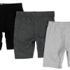Freestyle Little Girls Active 3 Pk Biker Shorts