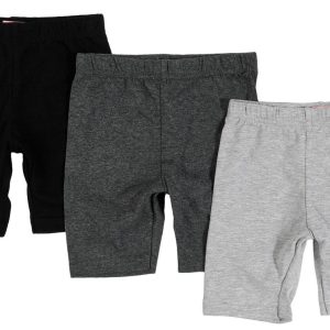 Freestyle Little Girls Active 3 Pk Biker Shorts