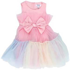 Speechless Little Girls Cupcake Sleeveless Tulle Dress