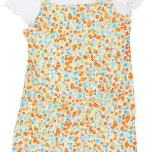 No Comment Big Girls 2Fer Floral Layered Dress