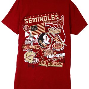 Flogrown Juniors Florida State Graphic Short Sleeve Tee