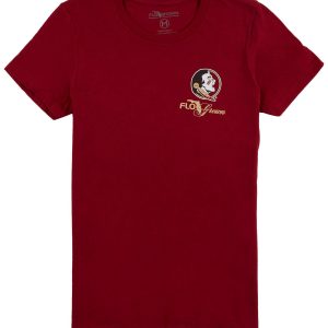 Florida State Juniors Short Sleeve FSU Hibiscus Tee