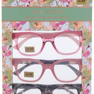 Nicole Miller 3 Pk Reading Glasses Set