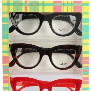 3 Pk Reading Glasses Set