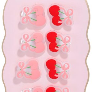 CWC 8 Pk Cherry Bag Clips