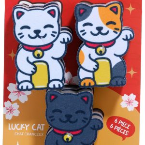 Simple Made 6 Pk Lucky Cat Dish Sponges
