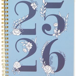 TF Publishing French Blue Medium Monthly Weekly Planner